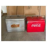 Coca-Cola Metal Coolers