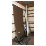 Building Materials Lot With Panels and Lumber