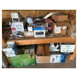 Hardware And Lighting Fixtures Lot Assortment