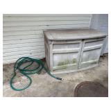 Plastic Outdoor Storage Box With Hose