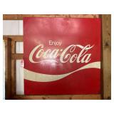 Vintage Coca-Cola Metal Advertising Sign