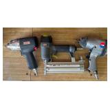 Three Pneumatic Tools Including Craftsman