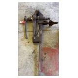 Vintage Blacksmith Post Vise