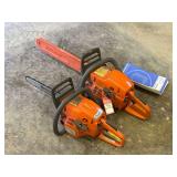 Husqvarna 455 Rancher And 235 Chainsaws With Manual