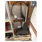 Fishing Net, Paddle, And Coleman Stoves