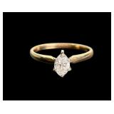14K Gold Diamond Ring