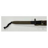 Military Rifle Bayonet with Scabbard