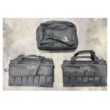 Black Canvas Handgun Bags