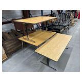 Classroom Adjustable Height Tables