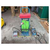 Mustang 10E High-Pressure Water Jetter & Hose Reel Cart