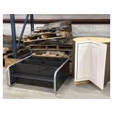 Corner Cabinet & Mobile Shelf