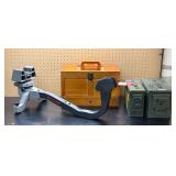 Ammo Cans & Gun Stabilizing Rest