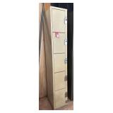 Postal Delivery Systems 5-Bin Locker