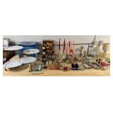 Decorative Items & 4-Tier Buffet Server