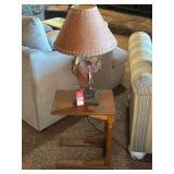 Western Themed Saddle Lamp