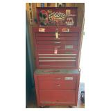 SK & Craftsman Rollaround Tool Chest with Contents