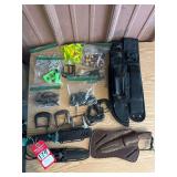 Knives, Belt Buckles & Archery Accessories