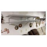 Stainless Steel Shelving & Decorative Wall Items