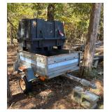 EZ Line 105 Bumper Hitch Utility Trailer- No Title