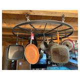 Kitchen Cookware & Wheel Rack