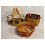 Longaberger Christmas Baskets