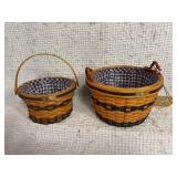 Longaberger Collectors Club JW Mini Baskets