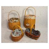 Longaberger Pumpkin Easter Mothers Day Baskets