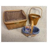 Longaberger Baskets Hostess and Dresden Basket