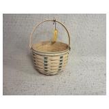 Round Basket Signed by Lynn and Gary Longaberger