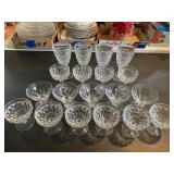 19 - Fostoria glassware