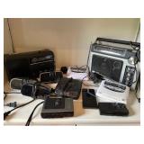 Lot of radios and cell phone
