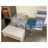 Large lot of closet organizers