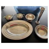 6 - assorted sterling silver pieces
