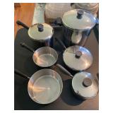 10-pc Revere Ware pot set