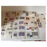 Collection of 1940ï¿½s world stamps