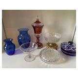 7-pcs of collectible glass