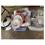 Croc pot and paper/plasticware