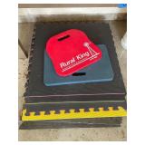 Padded flooring pieces