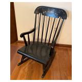 Antique childrenï¿½s rocking chair