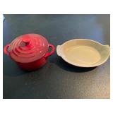 2 - small Le Creuset items