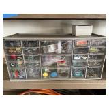 Assorted hardware in box