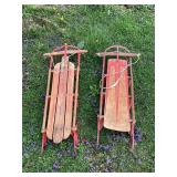Vintage sleds