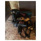 Assorted power tools
