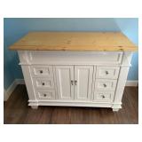 Hinged top table