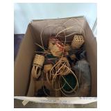 Assorted baskets crafts