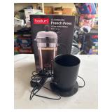 Coffee maker and cup