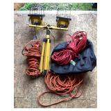 Extension cords and lights