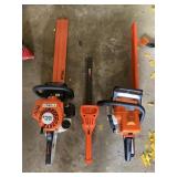 Chainsaw, trimer, stihl