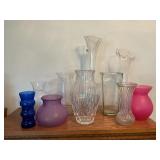 Assorted vases
