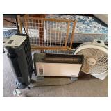 2-heaters, fan, and gate